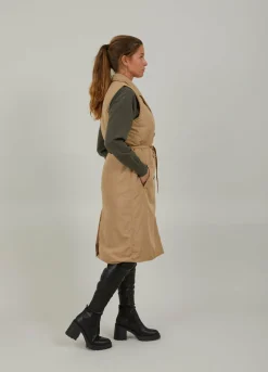 Padded Long Vest