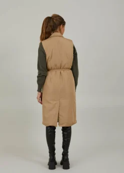 Padded Long Vest