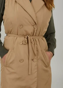 Padded Long Vest