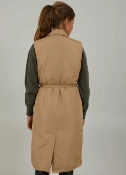 Padded Long Vest