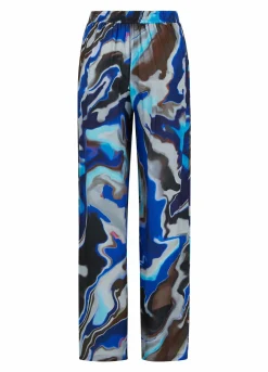 Pants In Flow Print