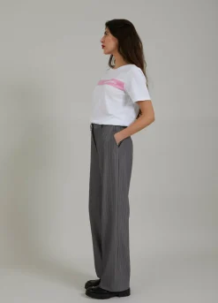 Pinstripe Trousers