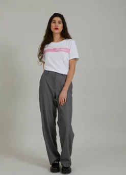 Pinstripe Trousers