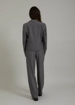 Pinstripe Trousers