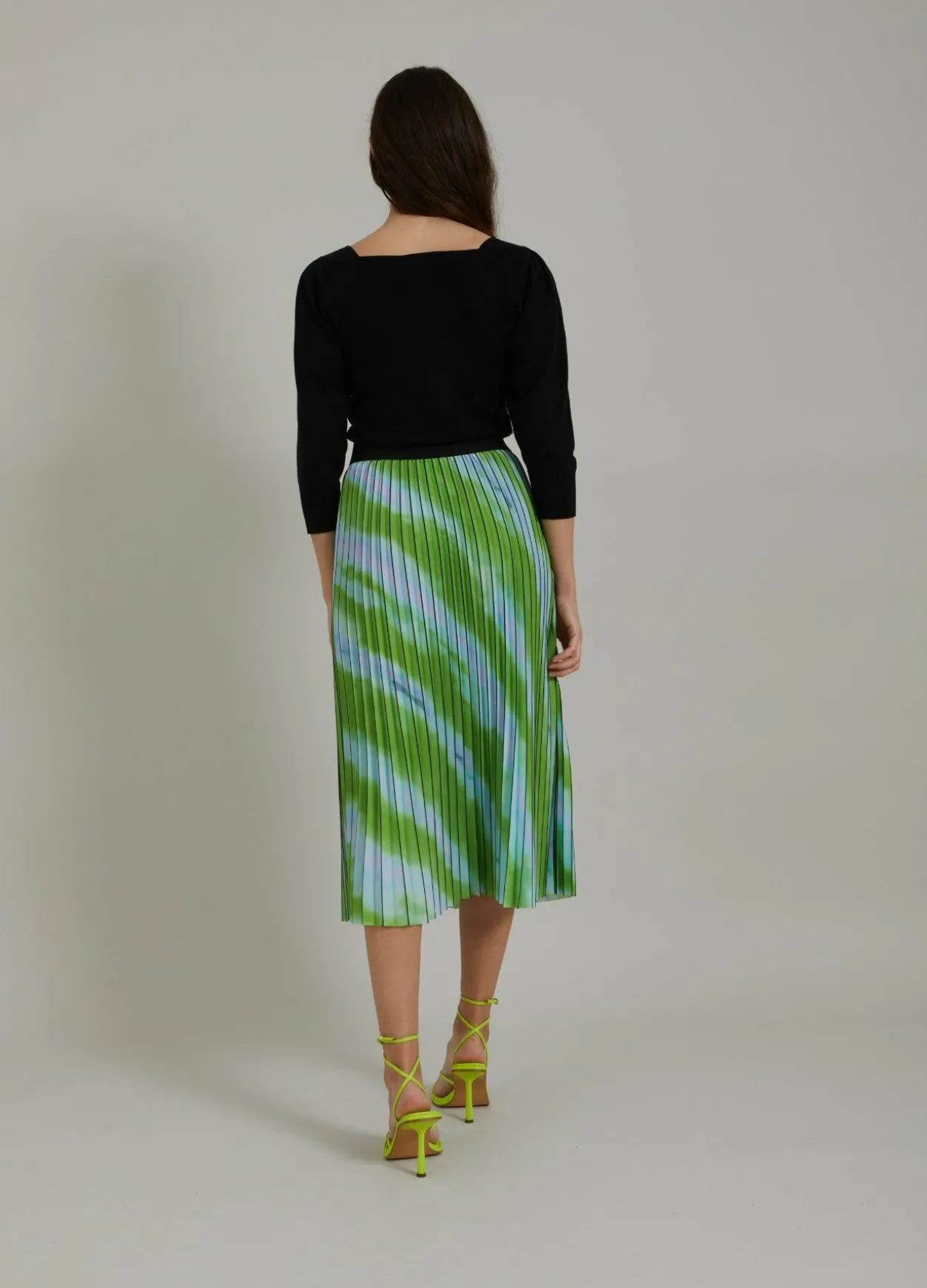 Pleated Skirt W.