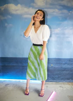 Pleated Skirt W.
