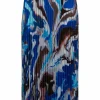 Plisse Skirt With Print