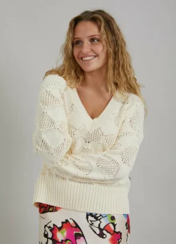 Pointelle Seawool Knit