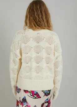 Pointelle Seawool Knit