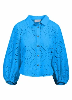 Shirt In Broderie Anglaise