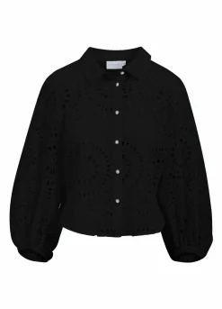 Shirt In Broderie Anglaise