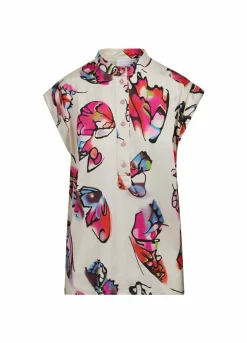 Shirt W. Butterfly Print