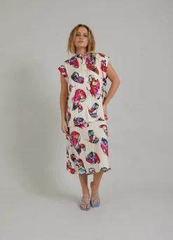 Shirt W. Butterfly Print