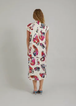 Shirt W. Butterfly Print