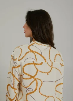 Shirt W. Chain Print
