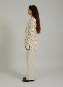 Shirt W. Chain Print
