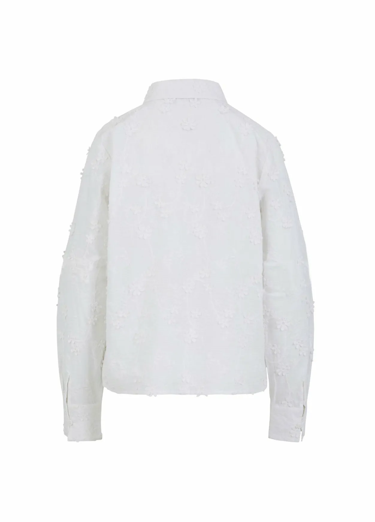 Shirt With 3D Lace