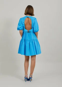 Short Dress W. Open Back