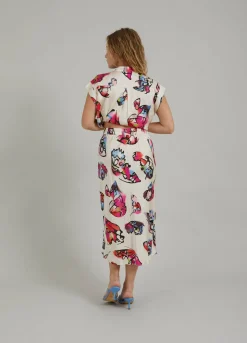 Skirt W. Butterfly Print
