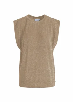 Top In Lurex Jersey