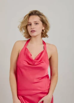 Top With Draping At Front