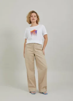 T-Shirt W. Cloud Print