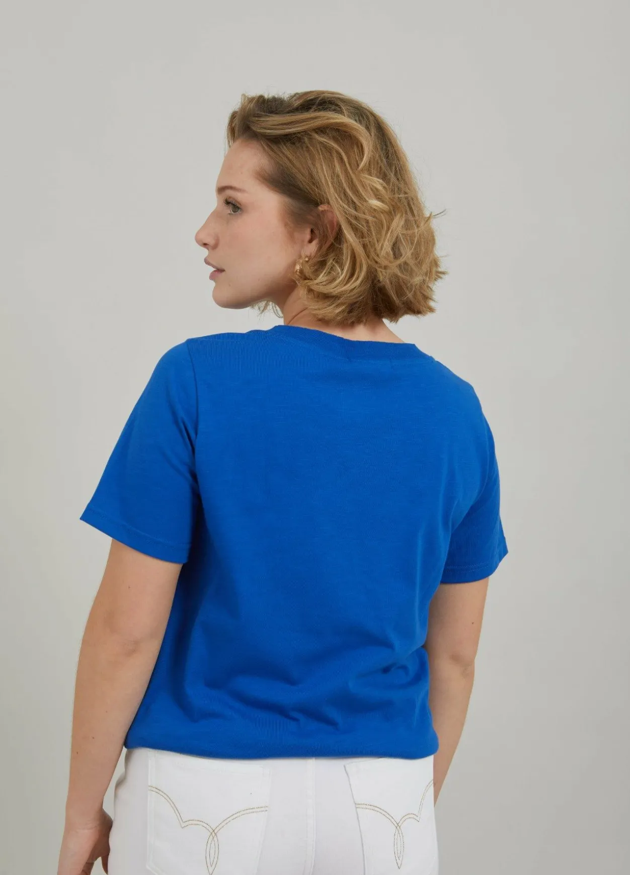 T-Shirt W. Cloud Print