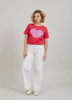 T-Shirt W. Lips Print