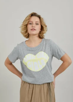 T-Shirt W. Lips Print