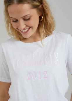 T-Shirt W. Logo Print