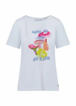 T-Shirt W. Mushroom Print