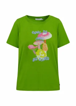 T-Shirt W. Mushroom Print