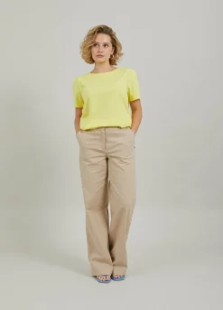 T-Shirt W. Pleats