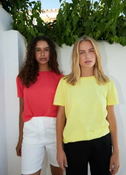 T-Shirt W. Pleats