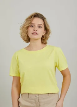 T-Shirt W. Pleats