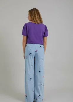 T-Shirt W. Pleats