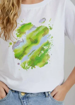 T-Shirt W. Rhinestones