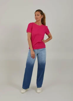 T-Shirt With Pleats