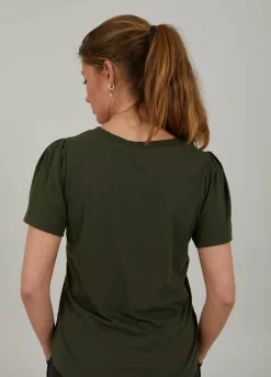 T-Shirt With Pleats