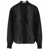 Wide Fit Shirt With Ruffels
